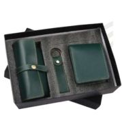 3 in 1 Leatherite Set for Executive Gifting, Premium Accessory Combo for Corporate Hampers, Festive Occasions, Office Use and Stylish Everyday Carry